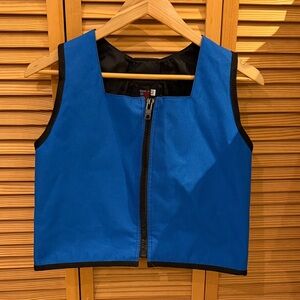Kinderlift blue Zip-Up ski/snowboard Vest